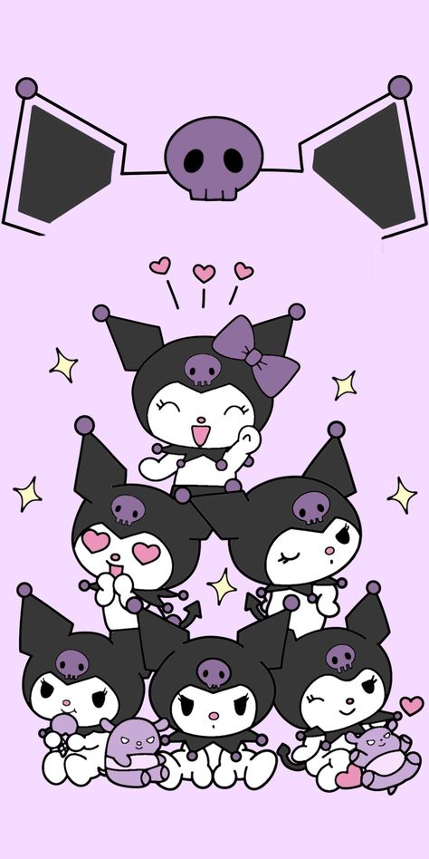 Cute Wallpaper Sanrio, Kuromi Sanrio Wallpaper, Sanrio Wallpaper Kuromi, Kuromi Images, Cute Kuromi Wallpaper, Kuromi Banner, Kuromi Wallpapers, Sanrio Characters Kuromi, Wallpaper Kuromi