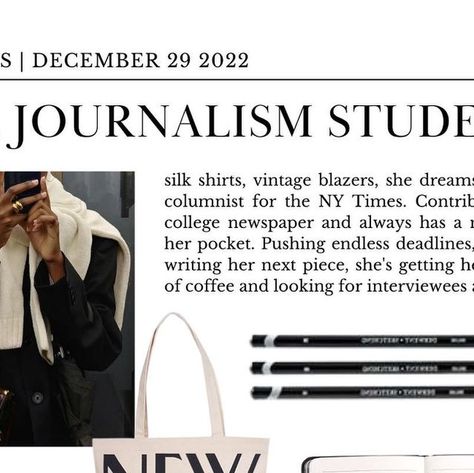 Rich Journalist Aesthetic, Journalist Moodboard, Entertainment Journalism Aesthetic, Editor In Chief Aesthetic, Journalist Student Aesthetic, Journalism Aesthetic Student, Media Student Aesthetic, Fashion Journalist Aesthetic, Journalism Aesthetic Writing