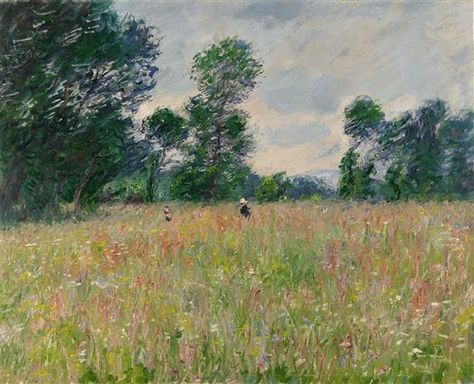 Artwork by Claude Monet, LA PRAIRIE FLEURIE, Made of Oil on canvas Claude Monet Paintings, Claude Monet Art, Monet Art, Monet Paintings, La Prairie, Rene Magritte, Pierre Auguste Renoir, Art Japonais, Oil Painting Reproductions