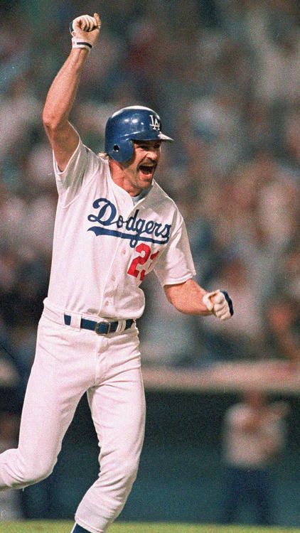 No. 20: Kirk Gibson Kirk Gibson, Home Run, Los Angeles Dodgers, Net Worth, Gibson, All Time, All About Time, The 10, Baseball Cards