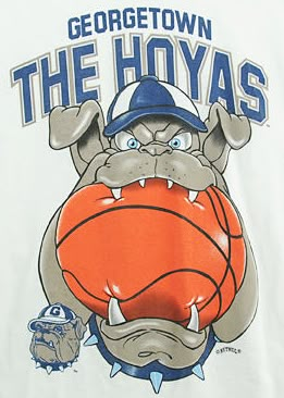 HOYA SAXA! Georgetown Hoyas Basketball - Jack the Bulldog Butler Basketball, 2 Point Perspective Drawing, Sport Posters, Georgetown Hoyas, Georgetown University, Basketball Photography, Pep Rally, Sport Illustration, Allen Iverson