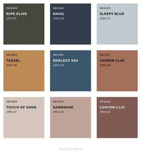 earth tone color scheme | House color schemes, Earth tones paint, Earth tones Pola Cat Dinding, Bed Design Ideas, Earth Tone Color, House Color Palettes, House Color Schemes, Bilik Tidur, Luxury Bed, Color Palette Design, Paint Colors For Home