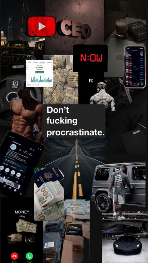 Money Psychology, Aesthetic Motivation, Vision Board Examples, Motivation Wallpaper, Board Wallpaper, Vision Board Wallpaper, Man Up Quotes, Think And Grow Rich, Vision Board Inspiration