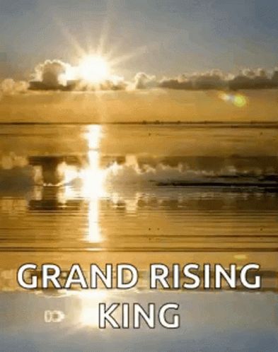 Sunrise GIF - Sunrise - Discover & Share GIFs Grand Rising King Quotes, Grand Rising King, Grand Rising Good Morning, Grand Rising Quotes, Sunrise Gif, Rising Quotes, Rastafari Quotes, Good Morning Prayer Quotes, Rise Quotes