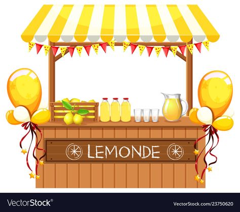 Lemonade Stand Drawing, Stand Drawing, Cocktail Book Design, Nursery Drawings, Diy Lemonade Stand, Episode Interactive Backgrounds, Food Cart Design, Building Icon, Food Clipart