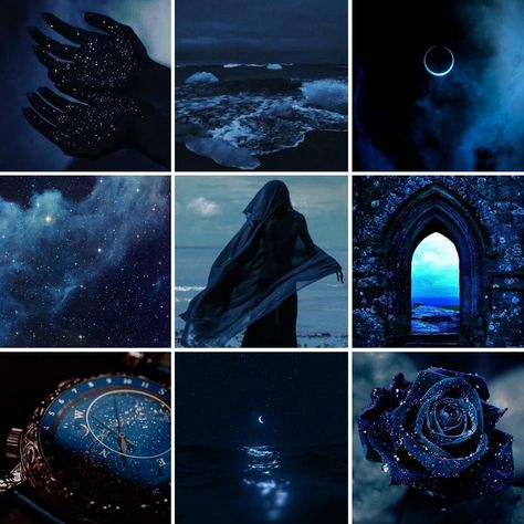 Dark Blue Aesthetic Collage, Blue Aesthetic Collage, Dark Blue Aesthetic, Adopt Idea, Moodboard Aesthetic, In Aesthetic, Magic Aesthetic, Mood Board Inspiration, Aesthetic Blue