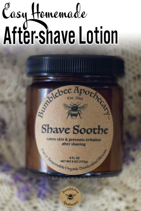 After Shave Balm Recipe For Men, Diy Aftershave For Men, Shaving Butter, Bumblebee Apothecary, Tallow Lotion, Diy Beard Balm, Skin Recipes, Apothecary Chest, Shaving Lotion