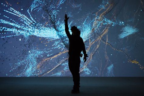 This Incredible VR Installation Will Use Your Heartbeat To Create Stunning Visuals - Saatchi Gallery Saatchi Gallery, Ocean Air, Connect With Nature, Art Science, The Invisible, Stage Design, Experiential, Virtual Reality, Natural World