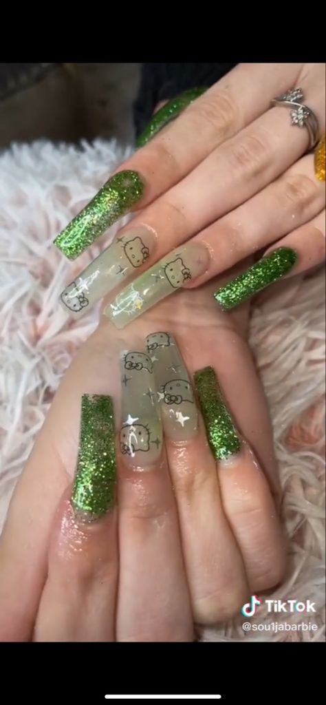 Acrylics Ideas, Em Nails, Uñas Aesthetic, Kitty Nails, Bears Nails, Bunny Nails, Cute Toe Nails, Aesthetic Nails, Cute Acrylic Nail Designs