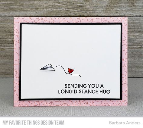 Stamps: I Miss Your Hugs Die-namics: I Miss Your Hugs Barbara Anders #mftstamps I’ll Miss You Card Ideas, Miss You Card For Best Friend, I Miss You Gifts, Miss You Cards Handmade, Miss Your Friend, I Miss Your Hugs, Long Distance Hug, Missing You, Hug Card