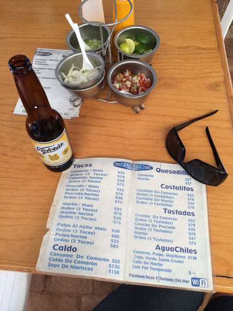 Tacos Del Mar.  A must if you go to Salina Cruz.  Best I've ever had. St Croix Restaurants, Mystery Spot Santa Cruz, Salina Cruz, Marina Del Rey Restaurants, Santa Cruz Restaurants, Tacos