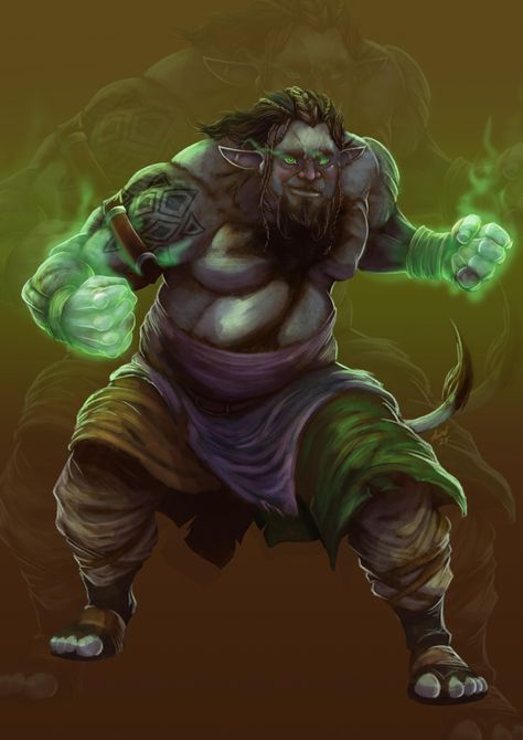 Firbolg Monk, D D Character Ideas, Alien Concept Art, Concept Art Character, Dungeons And Dragons Characters, Dnd Art, Dungeons And Dragons Homebrew, Modern Fantasy, Character Wallpaper