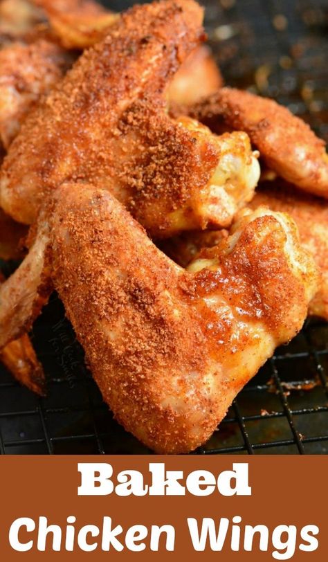 Wings Recipe Oven, Chicken Wings Recipe Oven, Appetizer Chicken, Rub For Chicken, Wings Recipe Baked, Whole Baked Chicken, Dry Rub For Chicken, Cooking Chicken Wings, Baked Chicken Wings Oven