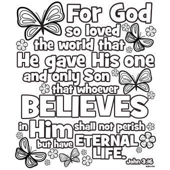 God So Loved the World Colouring Page Easter Coloring Pictures, Gospel Project, Bible Verse Coloring Page, Scripture Coloring, Bible Verse Coloring, Bible Coloring Pages, Sunday School Activities, Easter Coloring Pages, Easter Colouring