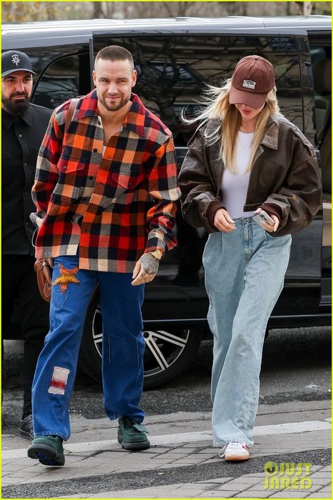 Liam Payne is All About Plaid & Girlfriend Kate Cassidy During Paris Trip After Dropping New Single Liam And Kate, Liam Payne And Kate Cassidy, Kate Cassidy, With Girlfriend, Katie Cassidy, Paris Trip, Classy Girl, It Ends With Us, Single Photo