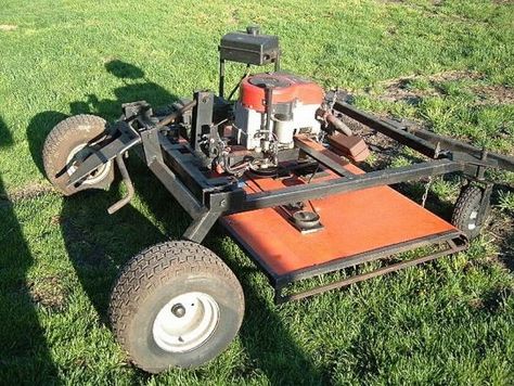 Electric Riding Lawn Mower, Diy Hunting, Garden Tractor Attachments, Atv Implements, Homemade Tractor, Best Lawn Mower, Zero Turn Lawn Mowers, Tractor Idea, Robotic Lawn Mower