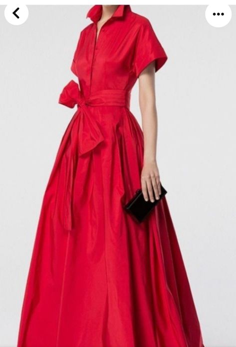 Sukienki Maksi, Carolina Herrera Dresses, Vestidos Vintage, Moda Vintage, Mode Inspiration, Carolina Herrera, Red Fashion, Moda Fashion, Couture Fashion