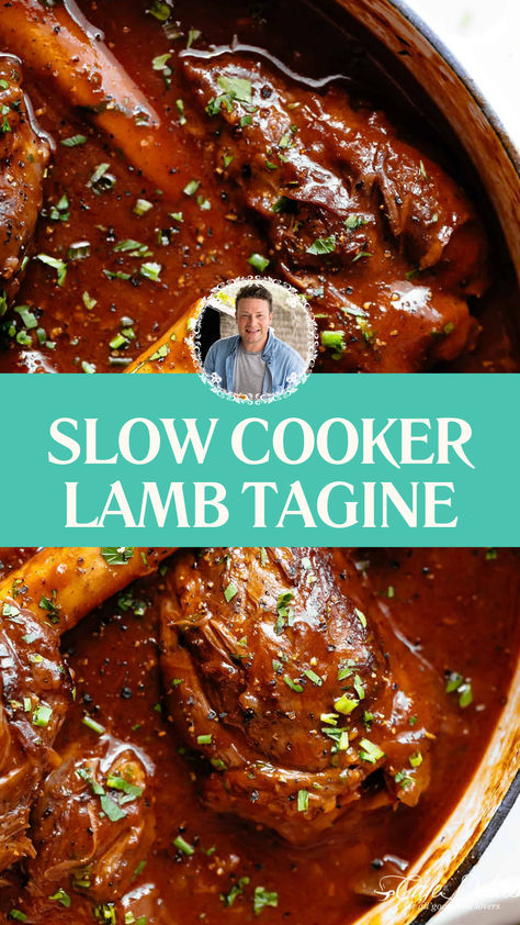 Jamie Oliver Slow Cooker Lamb Tagine Slow Cooker Lamb Tagine, Ground Lamb Slow Cooker Recipes, Jamie Oliver Slow Cooker Recipes, Lamb Tagine Recipe Jamie Oliver, Lamb Tagine Recipe Slow Cooker, Lamb Shoulder Recipes Slow Cooker, Moroccan Lamb Recipes, Slow Cooker Lamb Shoulder, Slow Cooker Lamb Stew