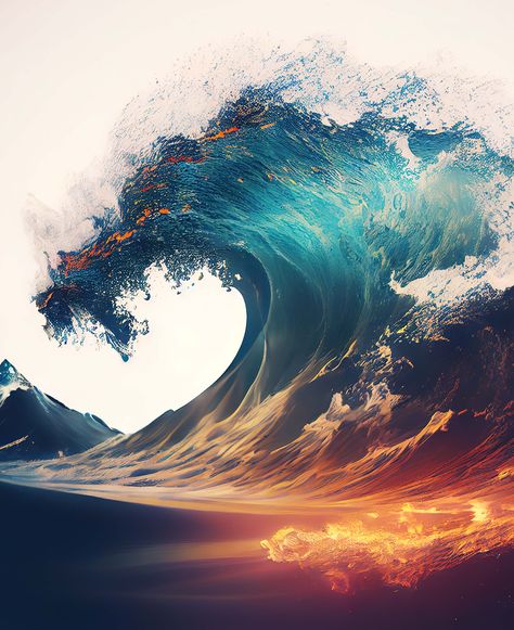 ocean waves, surfing, sun reflection, mood of the sea, great wave, surf, sports extreme, sunset, sunrise, ocean, sea Sun Reflection, Male Inspiration, Brochure Design Layouts, Body Ideas, Waves Photography, Graphic Design Infographic, Red Wave, Design Infographic, Water Surface