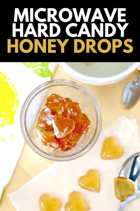 Cough Drops Homemade, Cinnamon Hard Candy, Hot Teas, Hard Candy Recipes, Herbal Remedies Recipes, Tea At Home, Honey Drops, Cinnamon Candy, Honey Candy