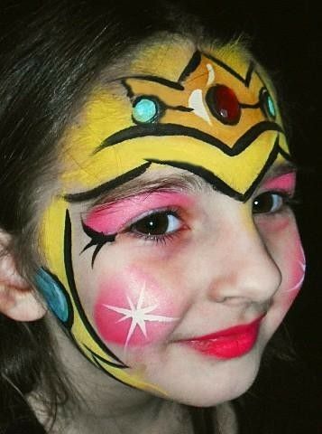 Super Mario Princess Peach, Peach Mario Bros, Mario Princess Peach, Girl Face Painting, Super Mario Bros Party, Super Mario Princess, Mario And Princess Peach, Concert Makeup, Peach Mario