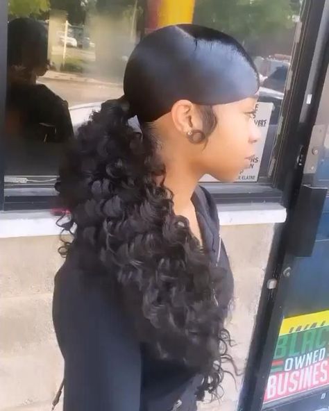 𝐈𝐍𝐒𝐓𝐀𝐆𝐑𝐀𝐌:𝐘𝐈𝐍𝐒𝐃𝐎𝐋𝐋 [Video] | Low ponytail hairstyles, Sleek ponytail hairstyles, Front lace wigs human hair Ponytail Hairstyles Sleek, Hairstyles Sleek, Front Lace Wigs, Low Ponytail Hairstyles, Slicked Back Ponytail, Weave Ponytail Hairstyles, Hair For Black Women, Weave Ponytail, Sleek Ponytail Hairstyles