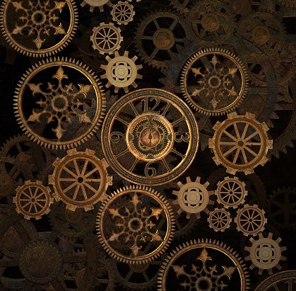 Punk Reference, Gears Background, Steam Punk Gears, Steampunk Background, Ks3 Art, Steampunk Kunst, Steampunk Outfits, Clock Drawings, Steampunk Aesthetic