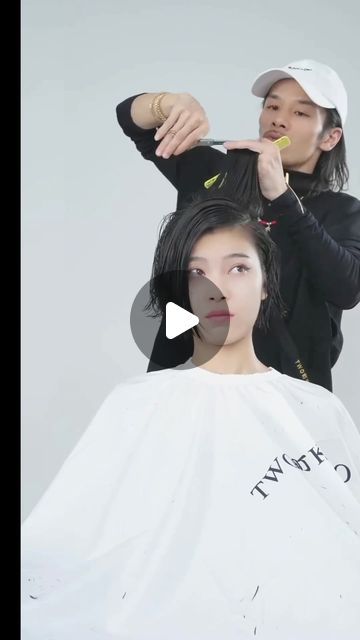 Golf Cut, Beautiful Short Hair, Hair Brained, Haircut Hairstyle, Hair Cut, Hair Tutorial, A World, Hair Salon, Hair Care