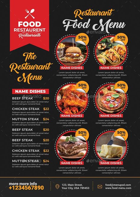 Restaurant Menu Bundle Asian Menu Ideas, Menu Design Ideas Restaurant, Creative Menu Design, Ayam Kremes, Food Menu Ideas, Restaurant Advertisement, Menu Math, Daftar Menu, Creative Restaurant