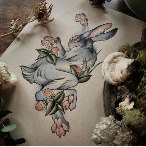 Rabbit Reference, Three Hares, Rabbit Tattoo, Bunny Tattoos, Rabbit Tattoos, Tattoo Portfolio, Rabbit Art, Bunny Art, Anatomy Art