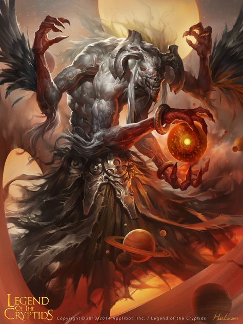 ArtStation - evil god, Hua Lu Fantasy Demon, Dark Creatures, Fantasy Beasts, 다크 판타지, Demon Art, Fantasy Monster, Creature Concept Art, Monster Design, Arte Fantasy