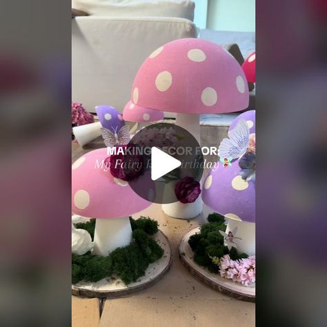 TikTok · Ann Phan Fairy Garden Centerpiece Ideas, Fairy Centerpieces, Fairy Theme Birthday Party, Fairy Theme, 30th Bday, Birthday Party Tables, Theme Birthday Party, Party Table Decorations, Party Table