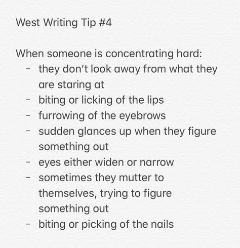 West Writing Tip #4 Action Writing Tips, How To Write Witty Banter, Smüt Writing Tips, Plots Ideas Writing, Smüt Writing, Writing Setup, Writing Inspiration Tips, Writing Plot, Writing Things