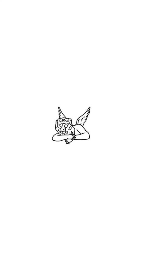 Cupid Tattoo, Cute Tiny Tattoos, Cool Small Tattoos, Line Art Tattoos, Discreet Tattoos, Dainty Tattoos, Dope Tattoos, Little Tattoos, Simplistic Tattoos