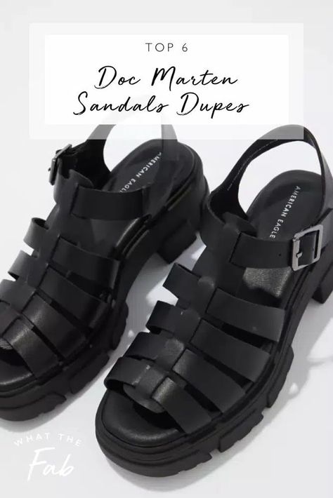 Doc Martens sandals are SO cute but aren't exactly cheap! Click this pin to discover Doc Marten sandals dupes that look just like the real thing. cute sandals, platform sandals, doc martens shoes, trendy footwear, where to buy sandals Sandals Doc Martens, Doc Sandals, Doc Martens Sandals, Doc Marten Sandals, Shade Glasses, Doc Martens Shoes, Martens Sandals, Doc Martens Women, Trendy Footwear