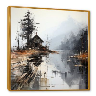 This beautiful "Minimalism Moody Lakehouse Overcast I" Wall art is printed on premium quality cotton canvas using the finest fade-resistant ink. With options like Wrapped Canvas, Floater Framed, and Picture Framed Wall Art, we offer a versatile range to cater to your unique aesthetic preferences. The Wrapped Canvas Art is stretched tautly over a sturdy wooden frame, giving your artwork a sleek, borderless appearance. For those who desire a touch of elegance and depth, our floater-framed canvas a Picture Walls, Brown Home Decor, Lake Landscape, Picture Frame Wall, Unique Aesthetic, Floater Frames, Framed Canvas Art, Wrapped Canvas Art, Floating Frame