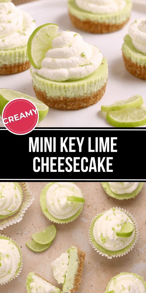 Lime Mousse Cheesecake, Salmon Entrees, Lime Treats, Key Lime Bites, Easy Graham Cracker Crust, Lime Dessert Recipes, Key Lime Cheesecake Recipe, Key Lime Pie Cheesecake, Cheesecake Ideas