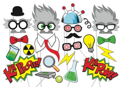 Science Vbs, Scientist Birthday Party, Mad Scientist Birthday, Mad Science Party, Scientist Birthday, Crazy Scientist, Science Birthday Party, Mad Scientist Party, Scientist Party