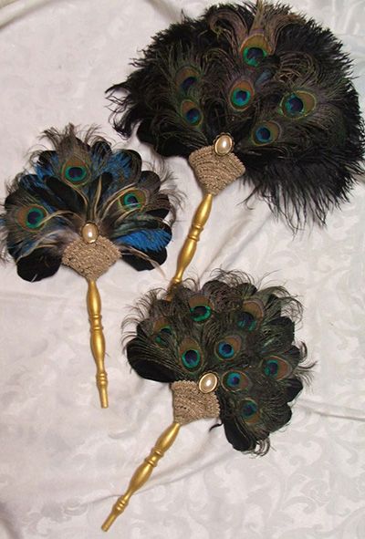 1920 Party, Feather Fans, Roaring 20s Party, 1920s Party, Great Gatsby Party, Mystery Party, Feather Fan, Peacock Wedding, Vintage Fans