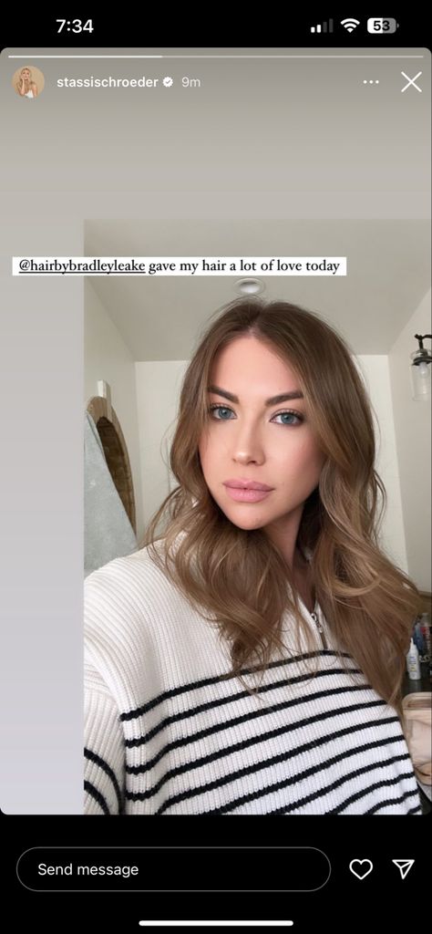 Stassi Schroeder, Dark Blonde, Hair Inspiration Color, Face Hair, Light Brown Hair, Dark Hair, New Hair, Brown Hair, Cute Hairstyles