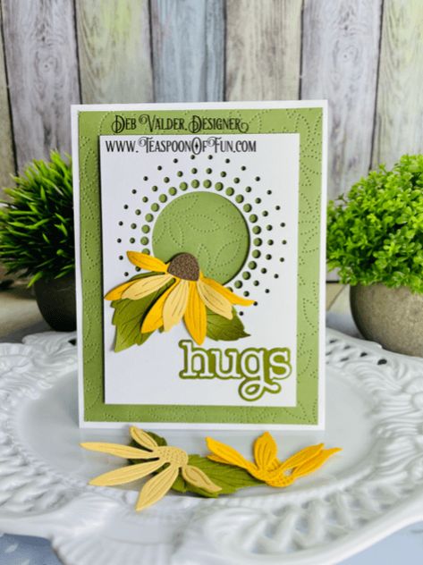 Bee Cards, Leaf Plates, Paper Crafts Origami, Card Tutorials, Memory Box, Floral Cards, Flower Cards, Free Tutorial, Stamped Cards