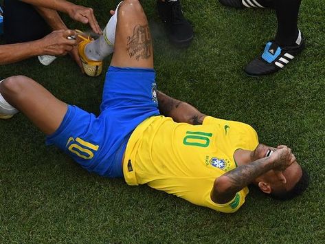 Neymar Jr Injury, 2018 Neymar, Neymar Injury, Fake Injury, Neymar Brazil, World Cup 2018, Aesthetic Pics, Neymar Jr, Neymar