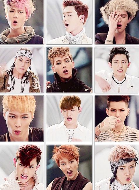 EXO Members from left to right in their amazing outfits for their music video Wolf...   Sehun, Suho, D.O, Kai, Baekhyun, Chanyeol Lay, Chen, Kris, Tao, Xiumin, Luhan. Wolf Concept, Luhan Exo, Concept Fashion, Exo Group, Exo 12, Exo Luhan, Exo Ot12, Jin Woo, Exo Korean