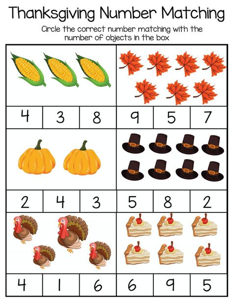 November Preschool Worksheets, Thanksgiving Worksheets Preschool Free, Thanksgiving Small Group Activities, Preschool Thanksgiving Theme, Thanksgiving Math Activities Preschool, Thanksgiving Lesson Plans For Toddlers, Prek Thanksgiving Activities, November Homeschool Ideas, Thankful Activities For Kids Preschool