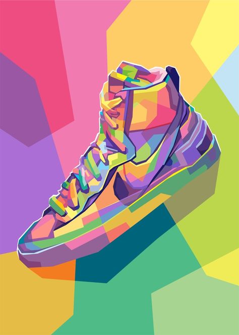 Shoes Illustration Shoe Wallpaper, Nike Prints, Poster Making Ideas, Brand Wallpaper, Nike Wallpaper Iphone, Illustration Pop Art, Painting Logo, Cool Nikes, Nike Art