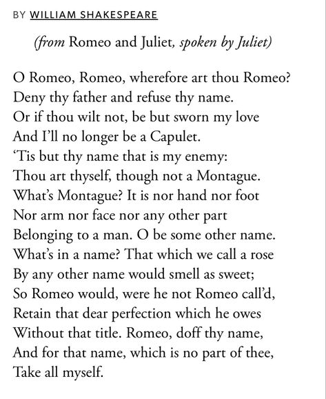 Romeo And Juliet Shakespeare Quotes, Romeo Quotes, Romeo And Juliet Shakespeare, Juliet Shakespeare, Shakespeare Romeo And Juliet, Romeo And Juliet Quotes, Shakespeare Quotes, Follow My Instagram, William Shakespeare