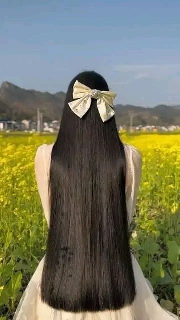 Long Black Healthy Hair Aesthetic, Beautiful Long Hair Aesthetic, Long Hair Astethics Pic, Korean Long Straight Hair, Healthy Long Hair Aesthetic, Long Straight Hair Aesthetic, Long Healthy Hair Aesthetic, Hair Growth Aesthetic, Long Long Hair