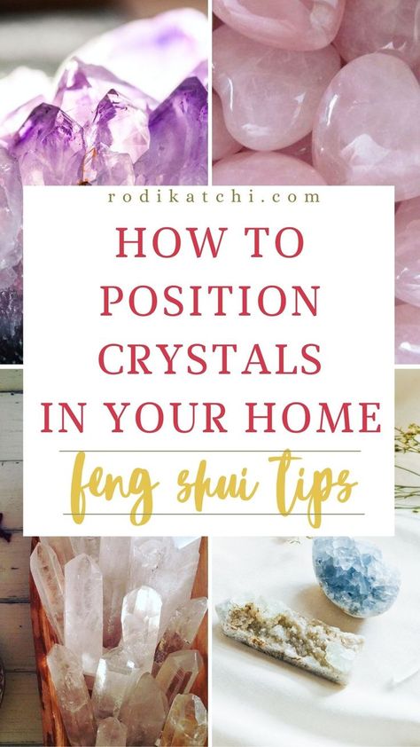 Crystals Healing Grids, Gemstones Chart, Feng Shui Crystals, Crystal Healing Chart, Feng Shui Energy, Displaying Crystals, Crystals Healing Properties, Spiritual Crystals, Crystal Therapy