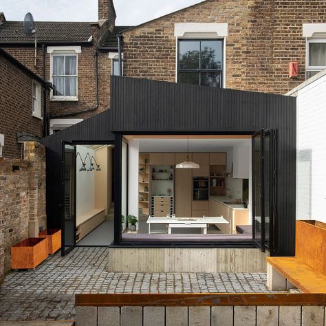 Douglas House, Brick Extension, Single Storey Extension, Modern Extension, House Extension Design, London Architecture, Extension Designs, Rear Extension, House Extension