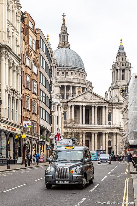 City of London Working In London, London Walks, London Landscape, London Central, St Pauls Cathedral London, London Walking Tours, Place In London, St. Paul’s Cathedral, London Cathedral